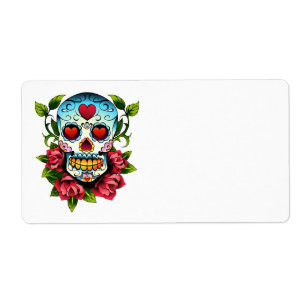 Sugar Skull Label