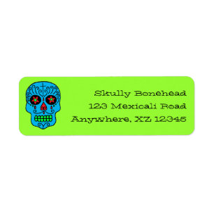 Sugar Skull Label