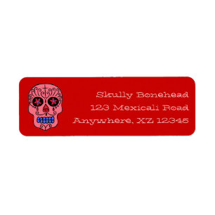 Sugar Skull Label