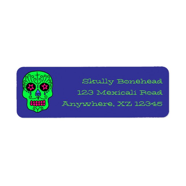 Sugar Skull Label (Front)
