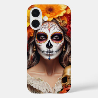 Sugar Skull Lady iPhone / iPad case