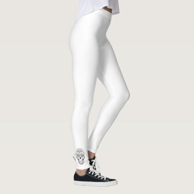 sugar skull Leggings (Right)