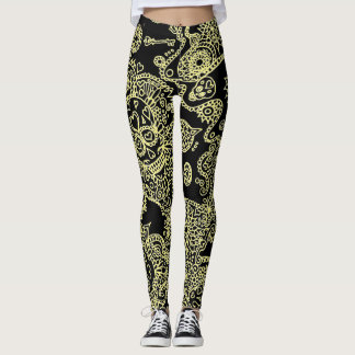 Sugar Skull Leggings