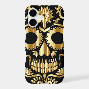 Sugar Skull Mexican Day of the Dead Cultural Art iPhone 17 Case