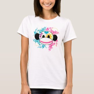 Sugar Skull Monkey Tee