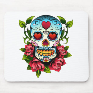 Sugar Skull Mouse Pad