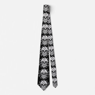 Sugar Skull Neck Tie