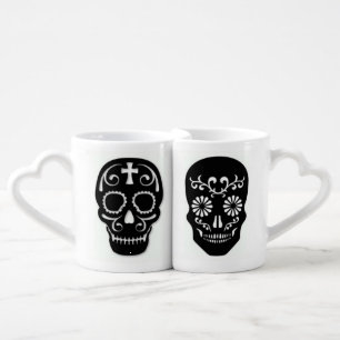Sugar Skull Nesting Mugs