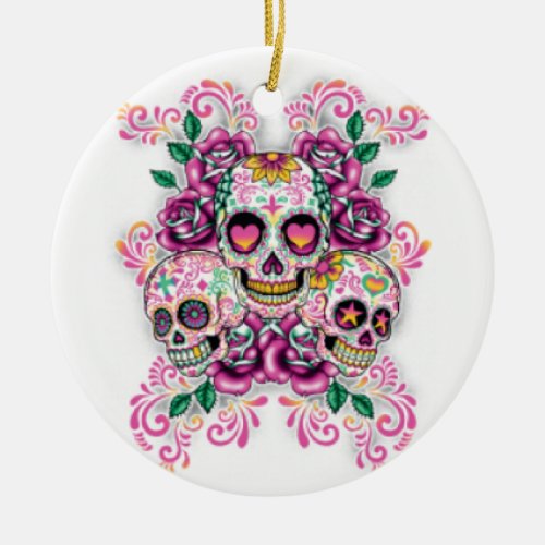 Sugar Skull Ornament