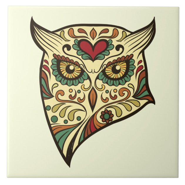 Owl  Sugar Skull Tattoo by Scott Garitson at Til Death in Denver CO  r tattoos