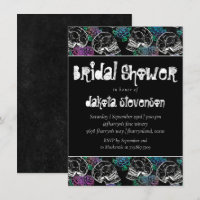 Sugar Skull Pastel Roses | Ombre Bridal Shower