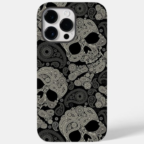 Sugar Skull Pattern Apple iPhone 14 Pro Max Case