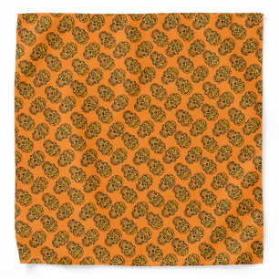 Sugar Skull Pattern Bandana