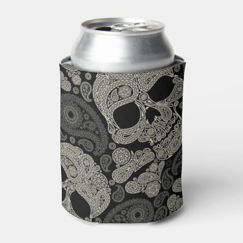 Sugar Skull Pattern Can Cooler by bestgiftideas at Zazzle