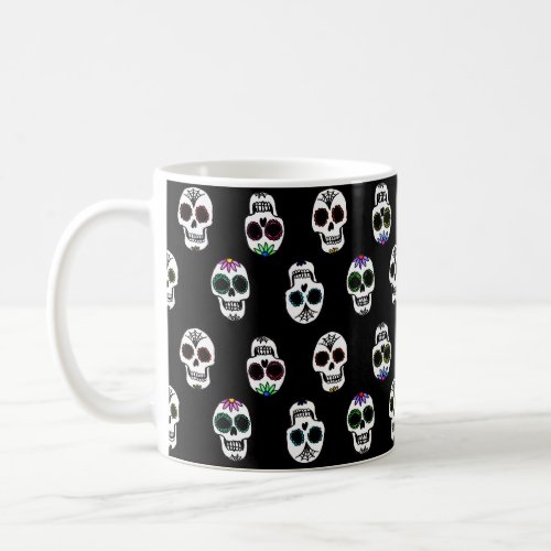 Sugar Skull Pattern Mug