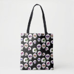Sugar Skull Pattern Tote Bag