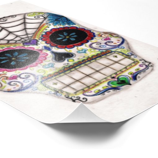 Sugar Skull Photo Print | Zazzle