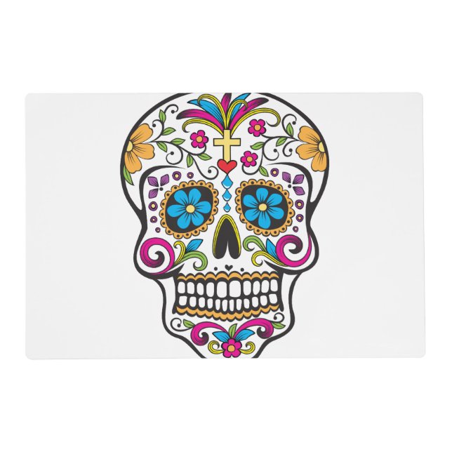 Sugar Skull Placemat (Front)