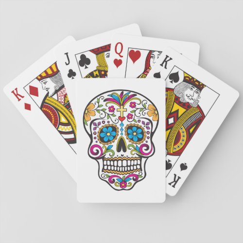 Sugar Skull Playing Cards