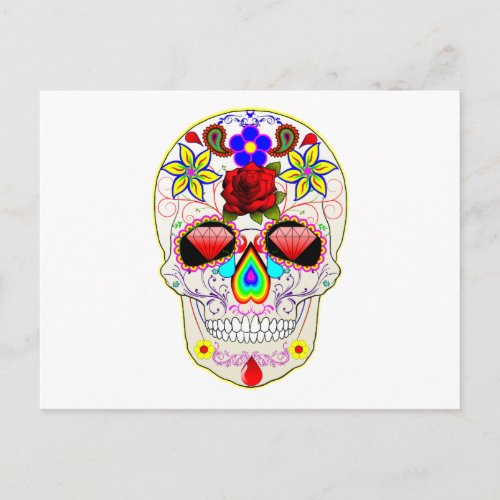 Sugar Skull Postcard