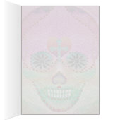 Sugar Skull Rainbow Heart Tree of Life Day of Dead Cards (Inside (Right))