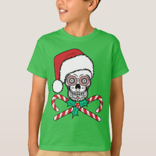 Sugar Skull Santa T-Shirt