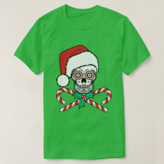 Sugar Skull Santa T-Shirt