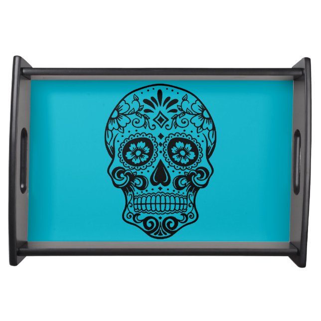 Sugar Skull Serving Tray (Front)