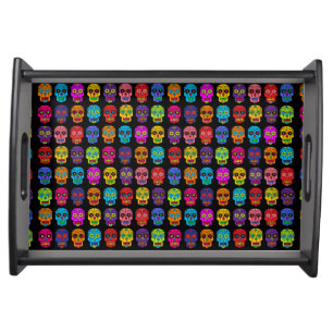 Sugar Skull Serving Tray