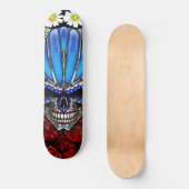 Sugar Skull Skateboard  (Front)