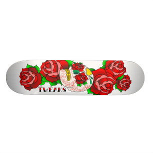 Sugar Skull Skateboard Deck