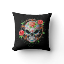 Sugar Skull Star, black