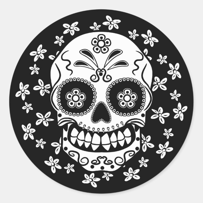 Sugar Skull Stickers