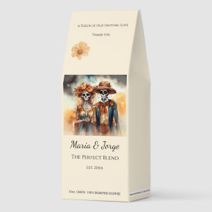 Sugar Skull Sweethearts Dia de los Muertos Roasted Coffee