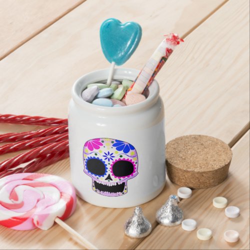 Sugar Skull _ Tattoo Design Candy Jar