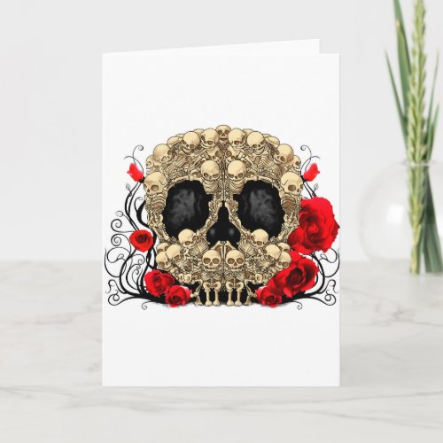 Sugar Skull _ Tattoo Design Card