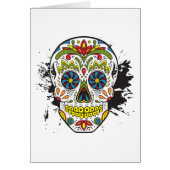 Sugar Skull, Tattoo Skull, Mexican Skull (Front)