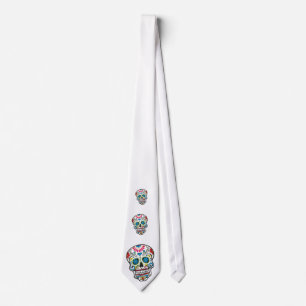 Sugar Skull  Tie