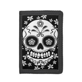 Sugar Skull Trifold Wallet