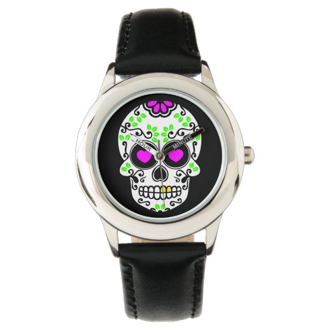 Sugar Skull Watch (Front)