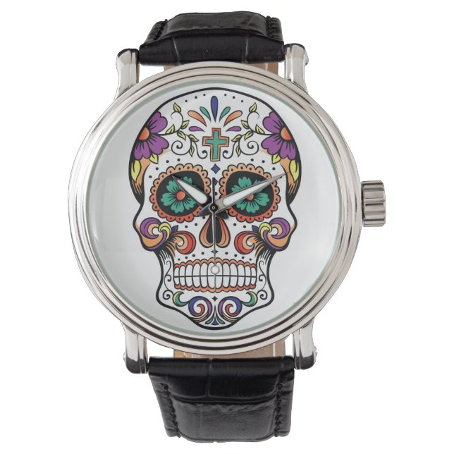 Sugar Skull Watch (Front)