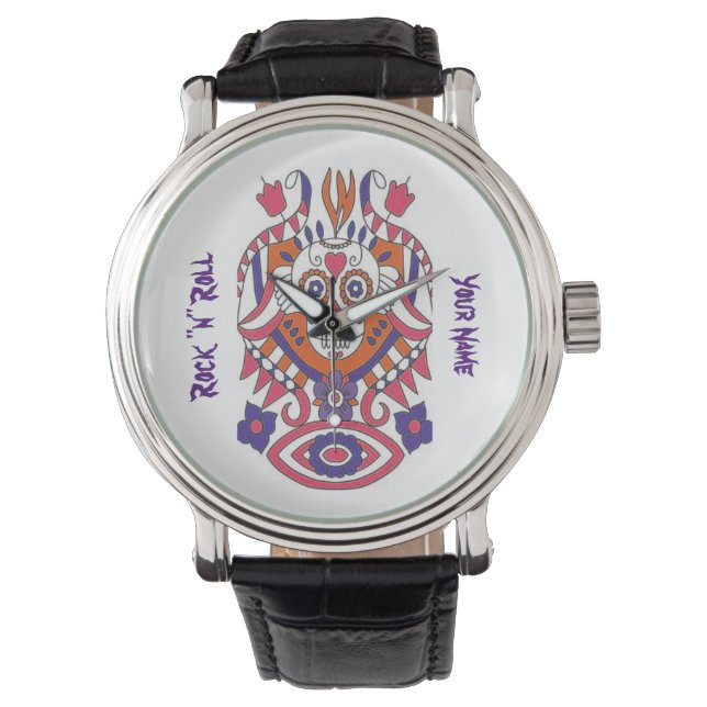 Sugar Skull Watch Watch (Front)