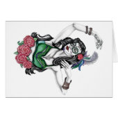Sugar Skull Woman with Roses (Front Horizontal)