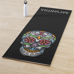 Sugar Skull Yoga Mat