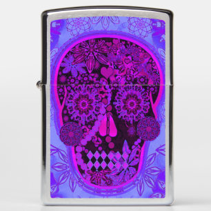 Sugar Skull Zippo Lighter
