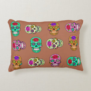 Sugar Skulls Accent Pillow