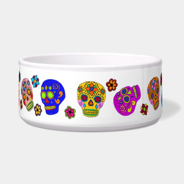 Sugar Skulls Bowl (Front)