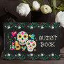 Sugar Skulls Day of the Dead Personalized Guest Book