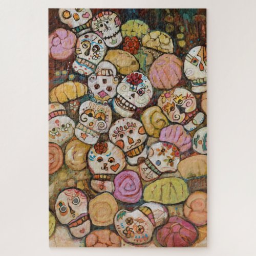 Sugar Skulls Day of the Dead Puzzle