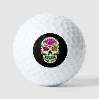 Sugar Skulls Golf Balls